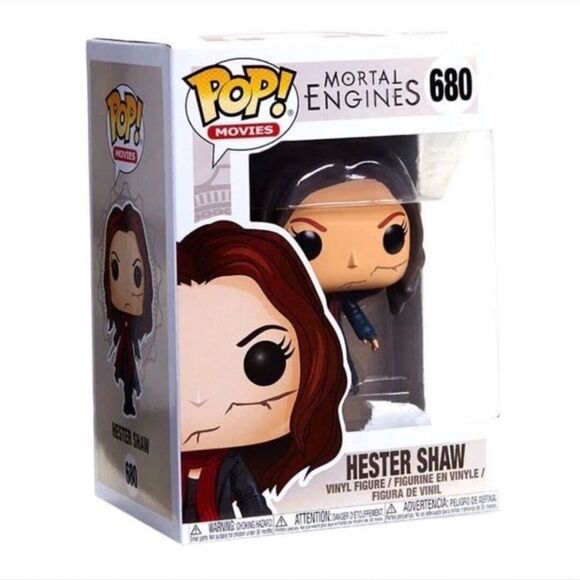 Funko Pop! Movies #680 Mortal Engines Hester Shaw #680 (Unmasked)‎ Vinyl Figure - Picture 1 of 3